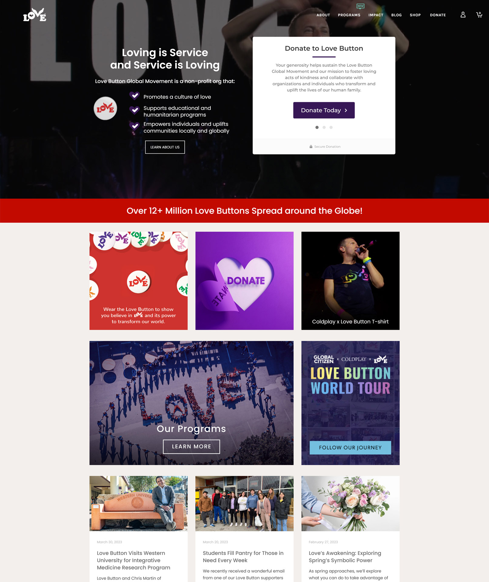 Love Button Global Movement