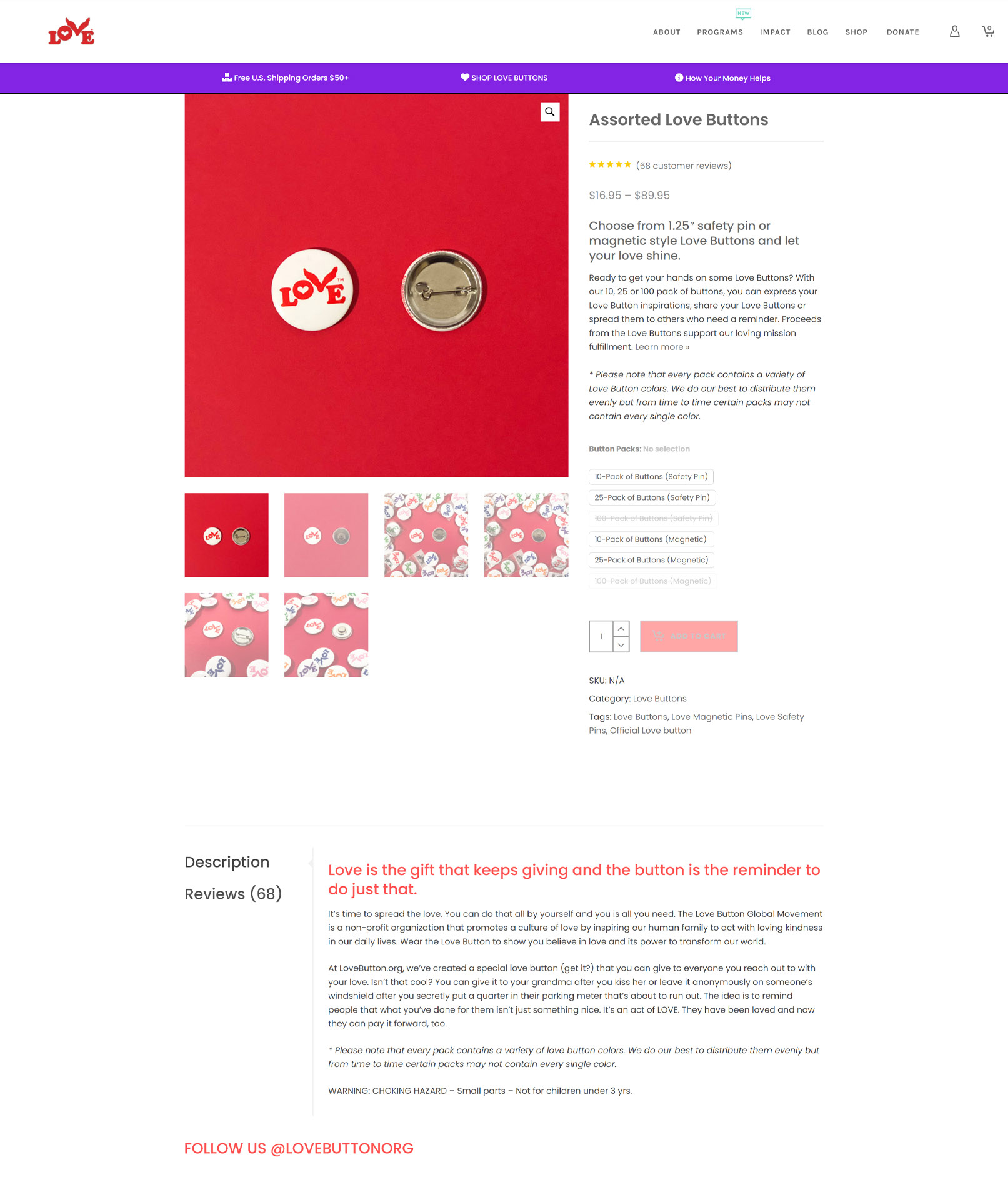 Love Button Global Movement