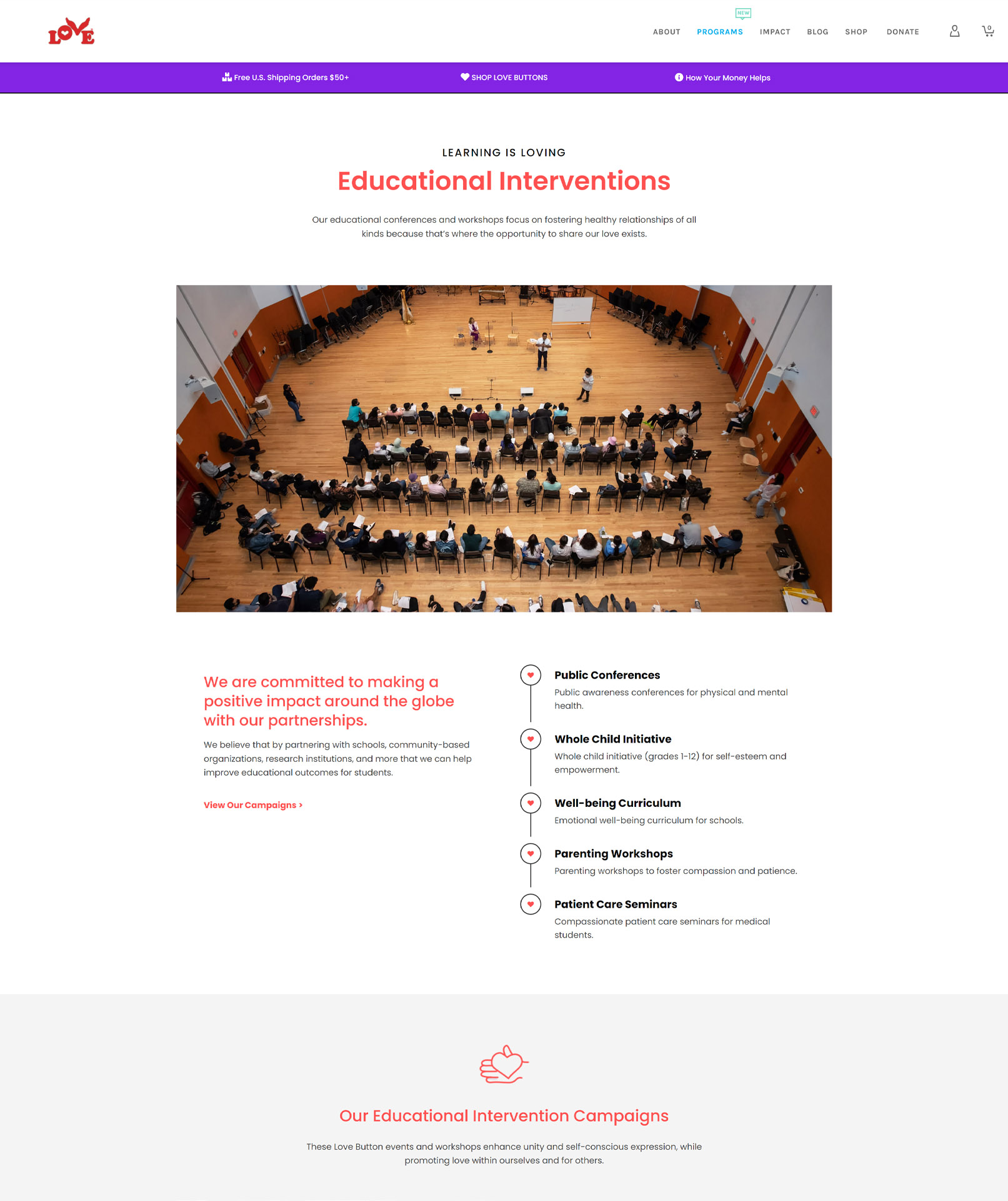 Love Button Global Movement