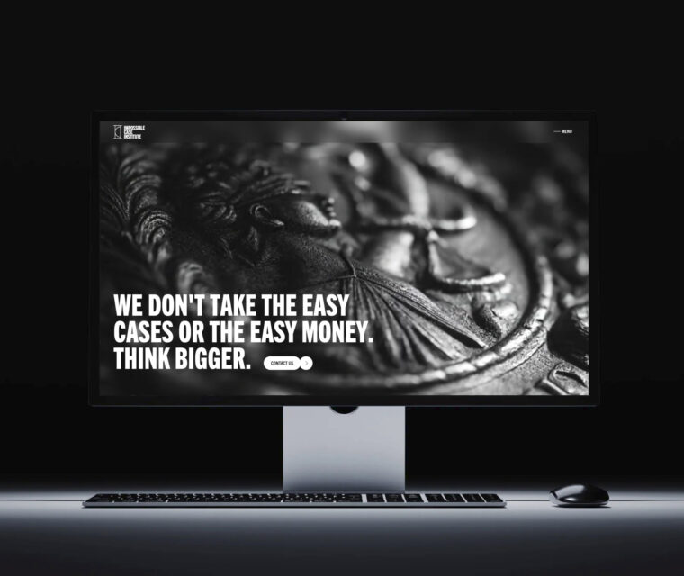 Legal Website Design for Impossible Case Institute